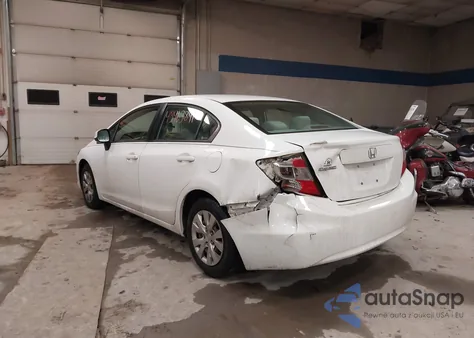 2012 Honda Civic Lx from USA, damaged, VIN 19XFB2F54CE312949